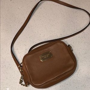 Camel Michael Kors Cross Body Bag